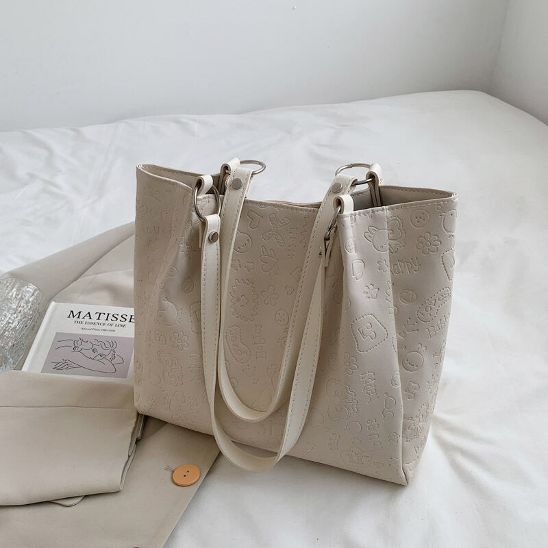 2023 Spring and Summer New Fashion Large Capacity Bag Women's Bag High Grade Sense Western Style All-Matching Shoulder Underarm Bag Tote Bag