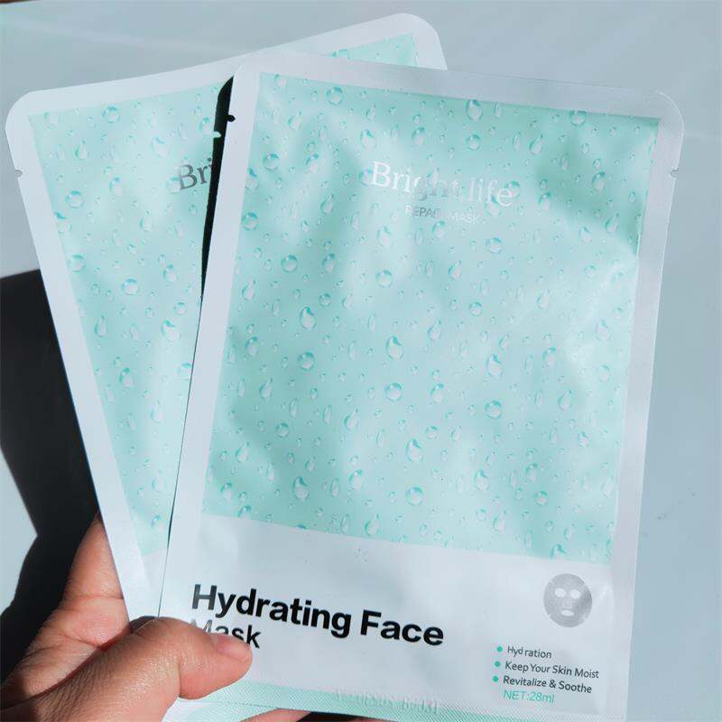 Temporary Korean **Life Hydrating and Skin Rejuvenating Facial Mask a Box of 10 Pieces Hydrating Moisturizing Skin Rejuvenation Expired on March
