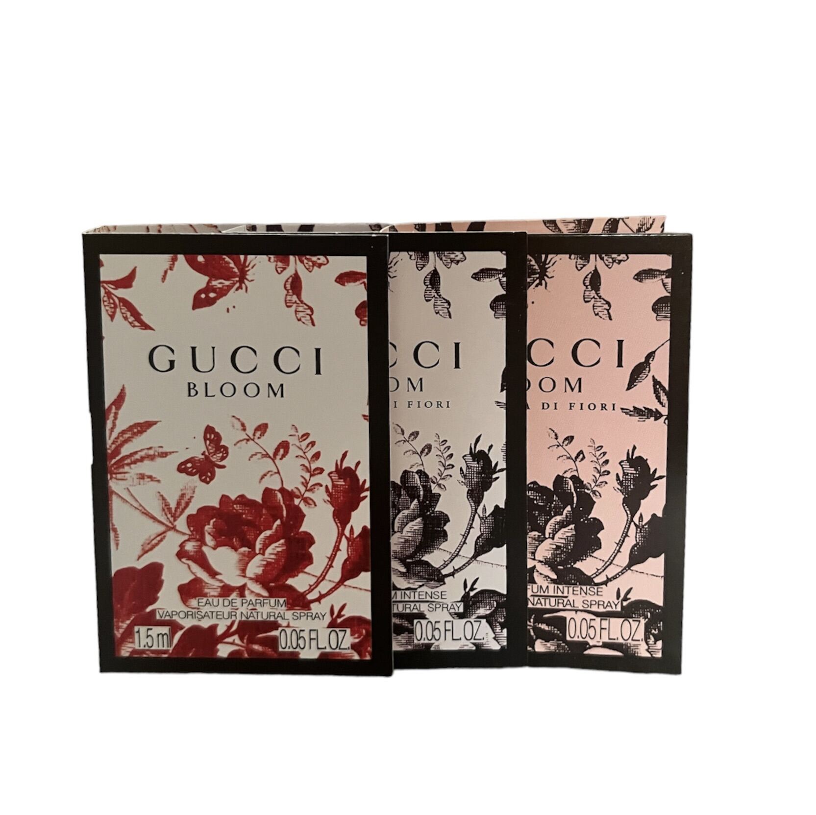 GUCCI BLOOM/NETTARE DI FLORI/AMBROSIA DI FLORI? [1.5ml Sample Vial x 3] Perfume Spray