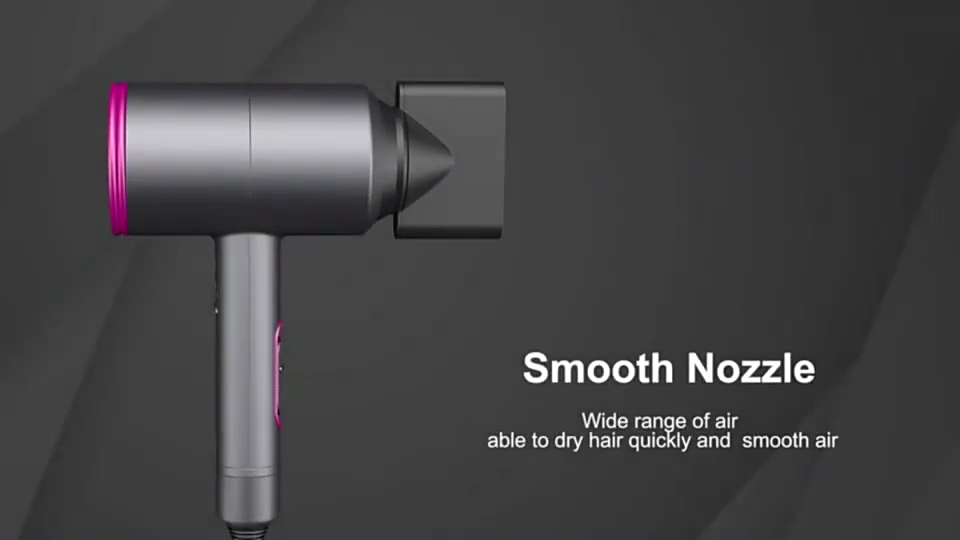 Hair Dryer IONBOT H5/H6 Foldable/H7/H3 Hair Curler, Negative Ioniser, 4-in-1 Hair Comb/Straightener/Curler and Dryer