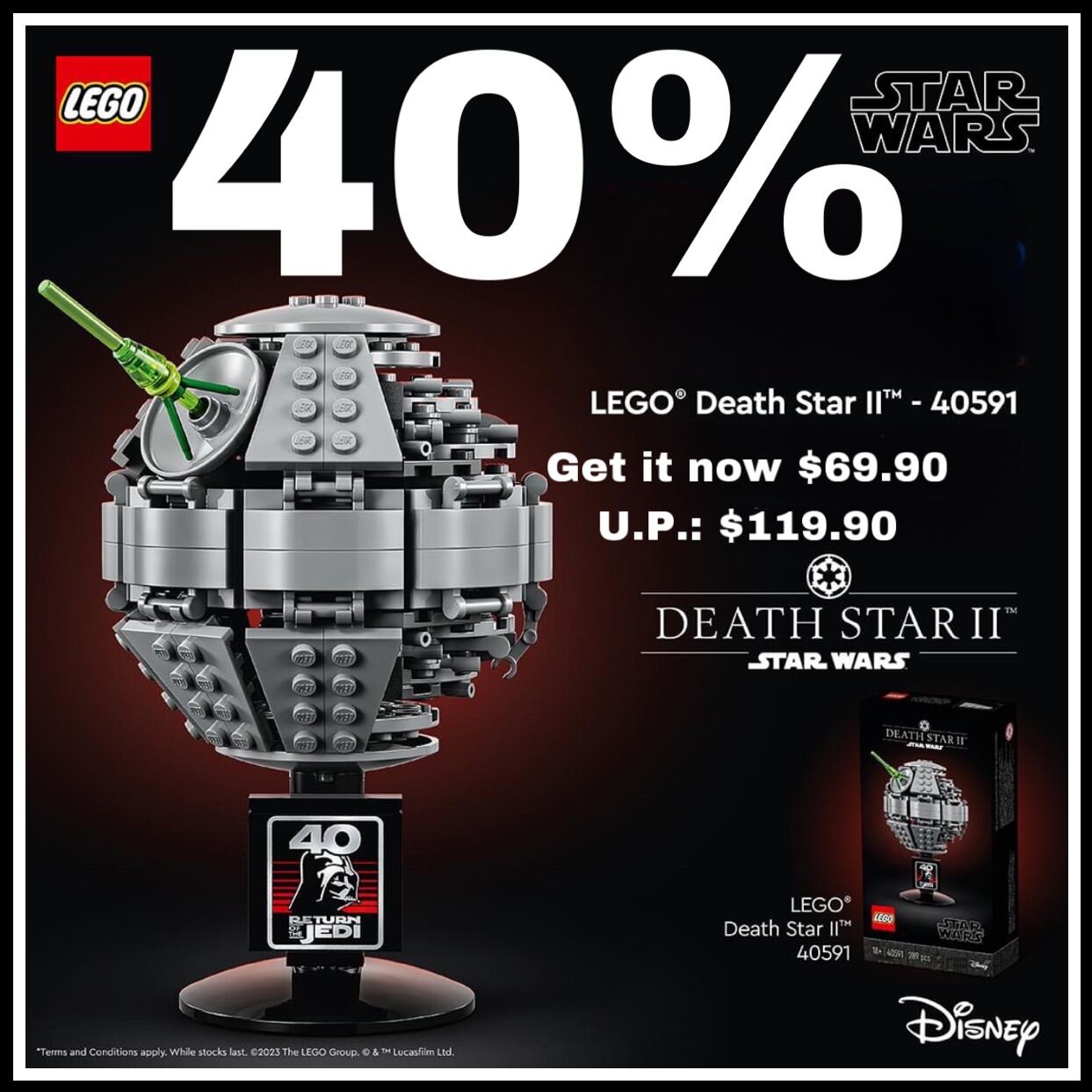 LEGO 40591 Star Wars Death Star II