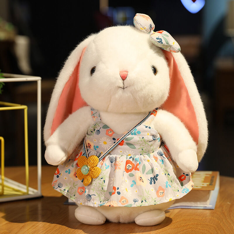 Cute Rabbit Doll Plush Toy Cartoon Little Bunny Doll Ragdoll Girl Girls Birthday Gifts Special