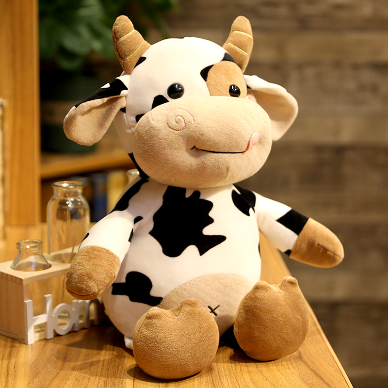 Chinese Zodiac [Cow] Doll Plush Toys Cow Doll Children Sleep Hug Doll Boys and Girls Birthday Gift