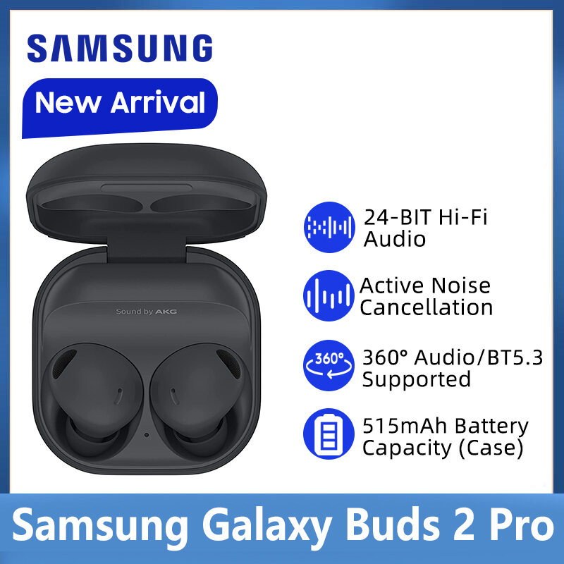 【Ready Stock】Samsung Galaxy Buds 2 Pro TWS Earphone Bluetooth Active Noise Cancelling Wireless Headphone HiFi Sound For Galaxy S22