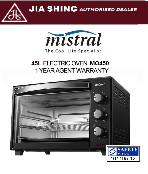 MISTRAL 45L BASIC + ROTISSERIE + CONVECTION ELECTRIC OVEN (MO450)