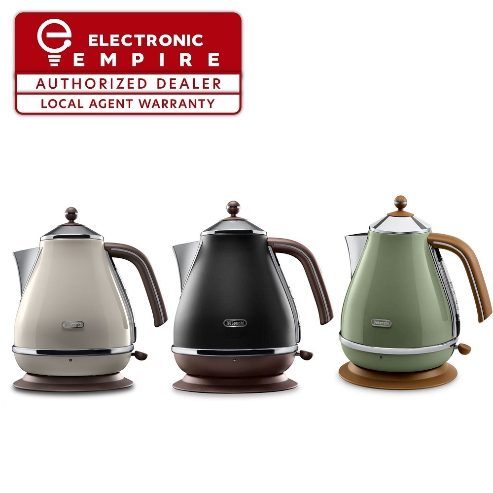 DeLonghi KBOV2001 Icona Vintage Kettle 1.7L