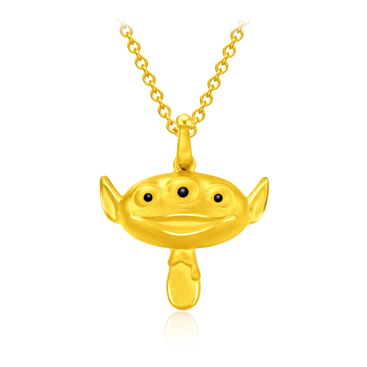 CHOW TAI FOOK Disney Pixar Collection 999 Pure Gold Pendant: Alien R32222