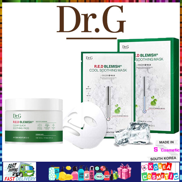[Dr.G]?KOREA BRAND?Blemish Clear Quick Soothing Toner Pads Cool Soothing Face Mask Korea Cosmetics