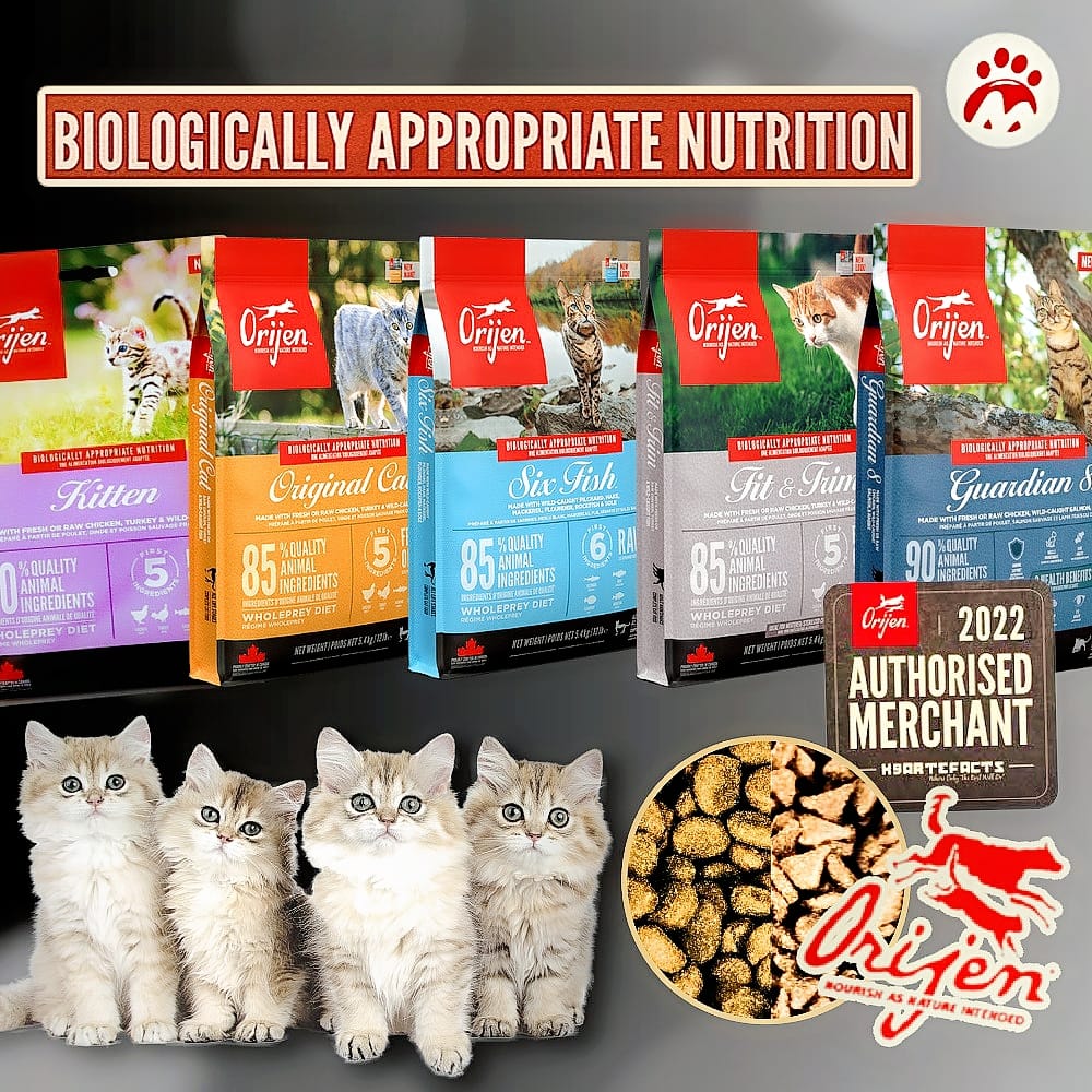 Orijen Cat Dry Food (1.8kg & 5.4kg)
