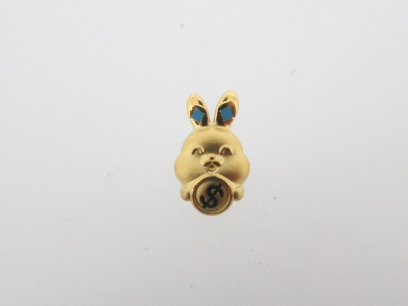 CHOW TAI FOOK 999 Pure Gold Charm - Zodiac Rabbit: R32329