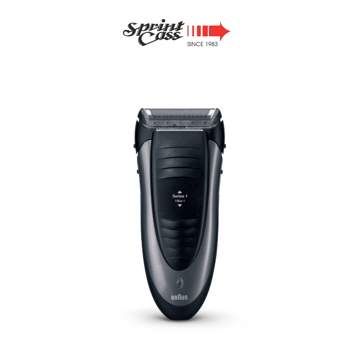 Braun Series 1 190 Electric Shaver for Men - Rechargeable Electric Razor with Trimmer Black