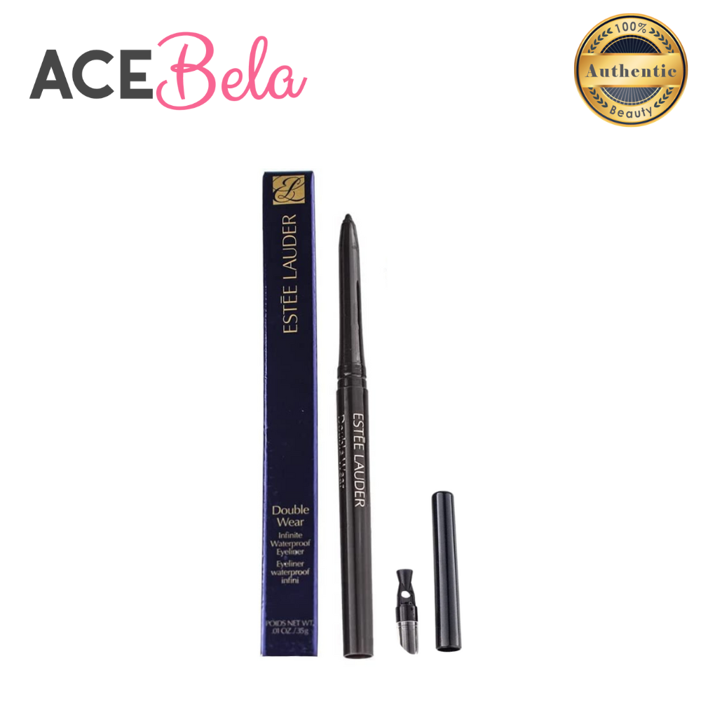 [CLEARANCE] Estee Lauder Double Wear Infinite Waterproof Eyeliner #03 Graphite 0.35g (Unboxed) (100% Authentic from Acebela)
