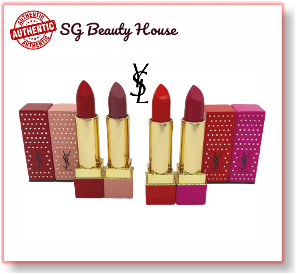 YSL ROUGE PUR COUTURE STUD EDITION COLLECTOR LIPSTICK [LIMITED EDITION: U.P: $55] [CLEARANCE]