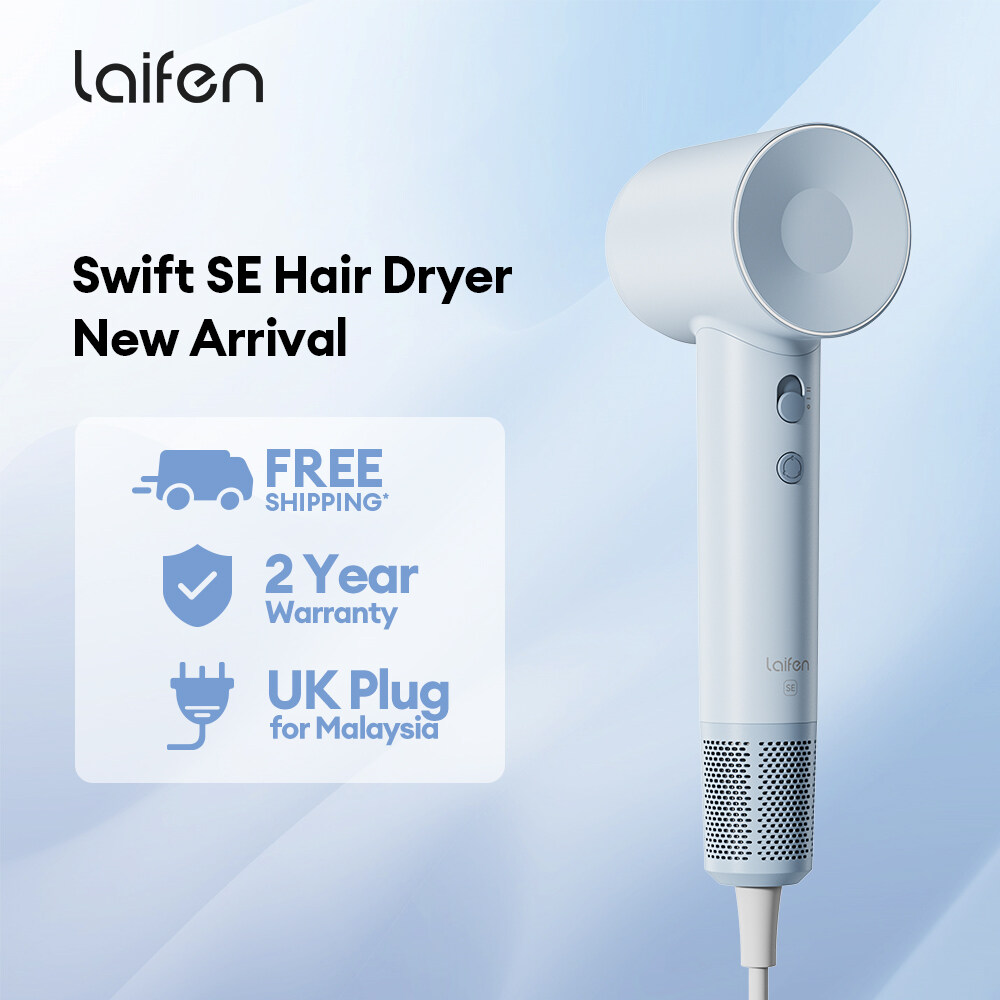 Laifen Swift SE High Speed Hair Dryer Fast Drying Low Noise Thermo-Control Hairdryer
