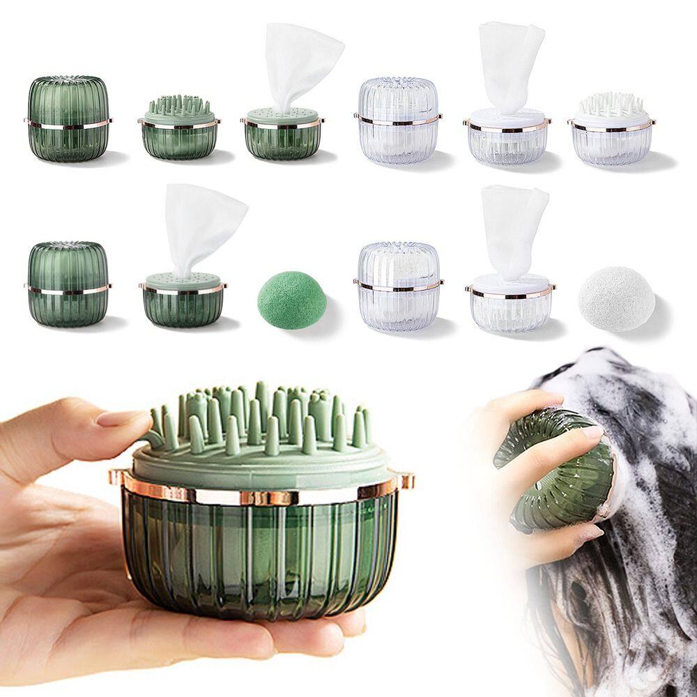 MAOJIUYAOM99 Hair Care Handheld Hair Grabber Bathroom Supplies Foaming Device Shampoo Brush Head Massage Comb Face Washing