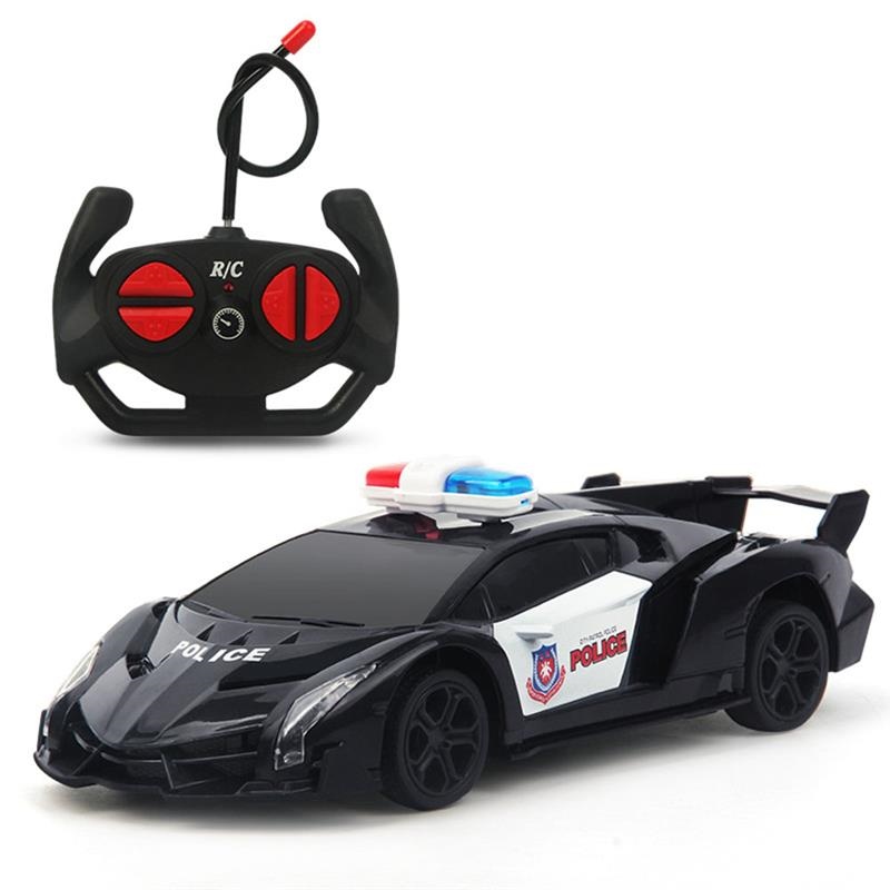 【CC】 1:24 Car Toy Electric Remote Control With Led Speed Driving For
