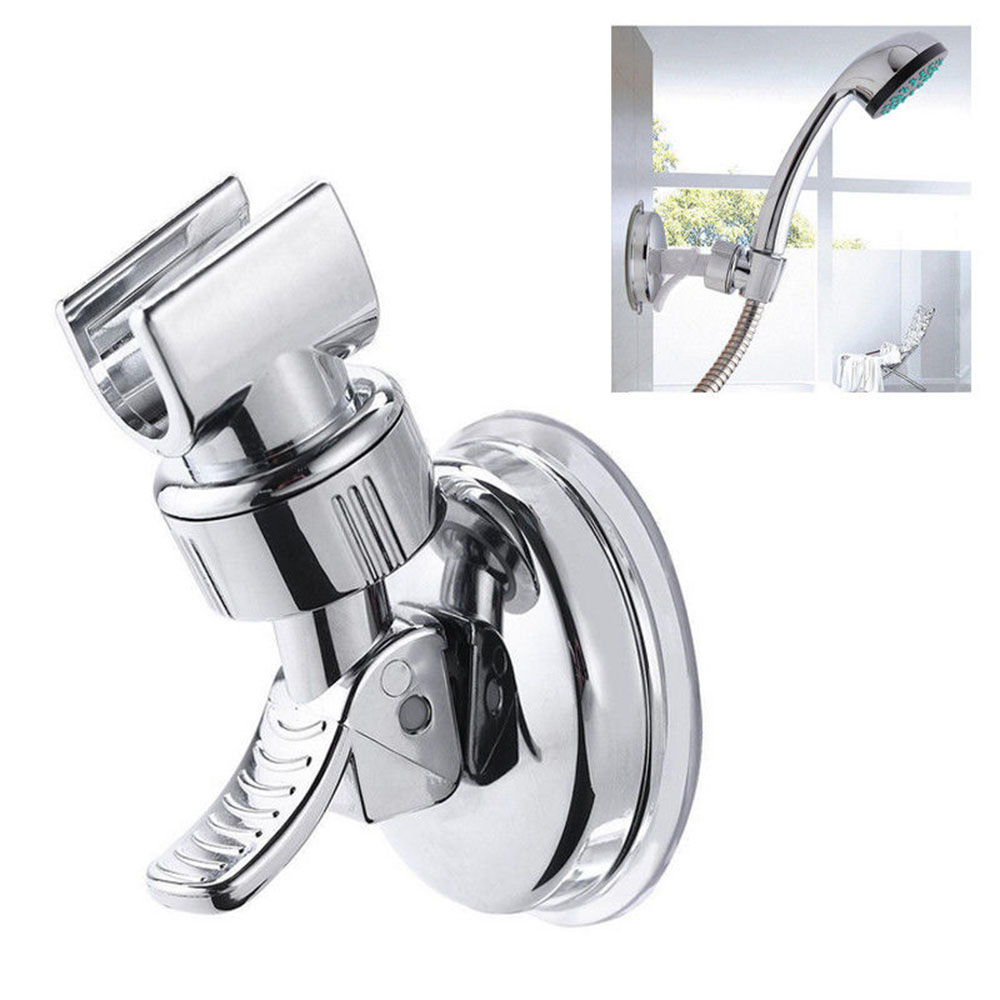 TOB21VI New Surface Plating Cheap Smooth Bathroom Supplies Adjustable Suction Cup Shower Head Holder Bracket Mount