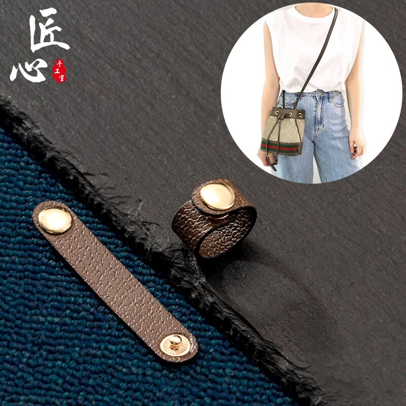 Original﹉¤✠ For Gucci bag aglet transform adjustment button bag with card buckle accessories gray-brown fixed clamp shorten artifact