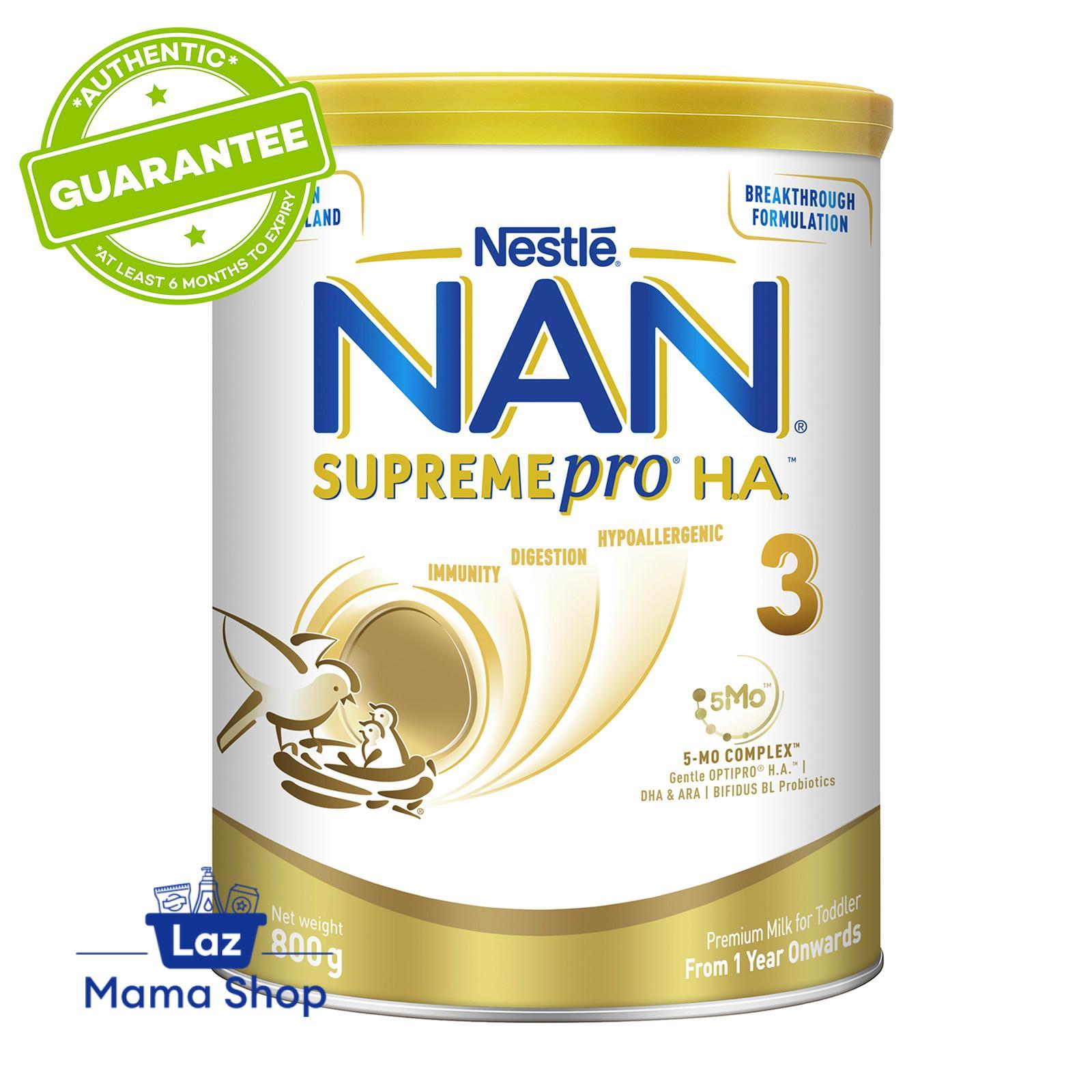 Nestle Nan Supremepro H.A. Growing Up Milk - Stage 3 Milk Powder (Laz Mama Shop)
