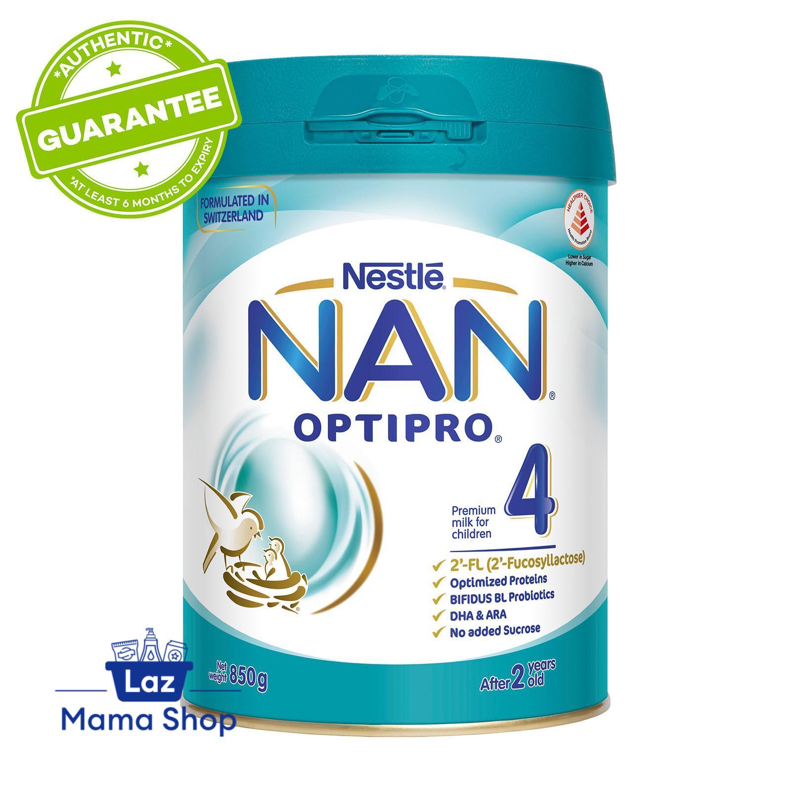 Nestle NAN OPTIPRO 4 Growing Up Milk 2'FL 850g Milk Powder (Laz Mama Shop)