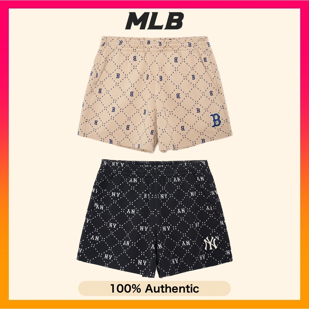 MLB Women's Dia Monogram All Over 4In Short Pants (2023 NEW)