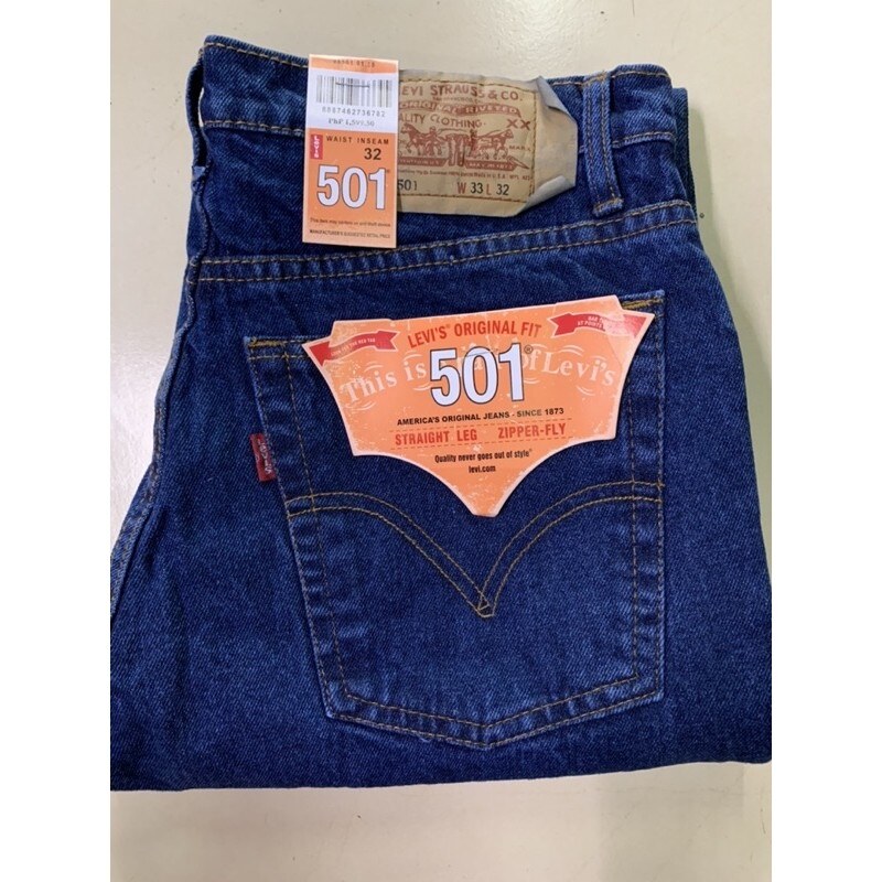【A PRETTY】❁✜✤ LEVIS 501 BLUE MAONG STRAIGHTCUT FOR MEN
