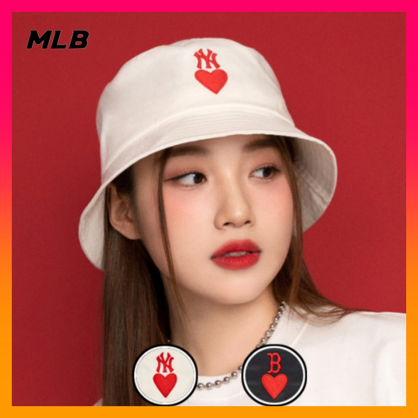 MLB Heart Bucket Hat