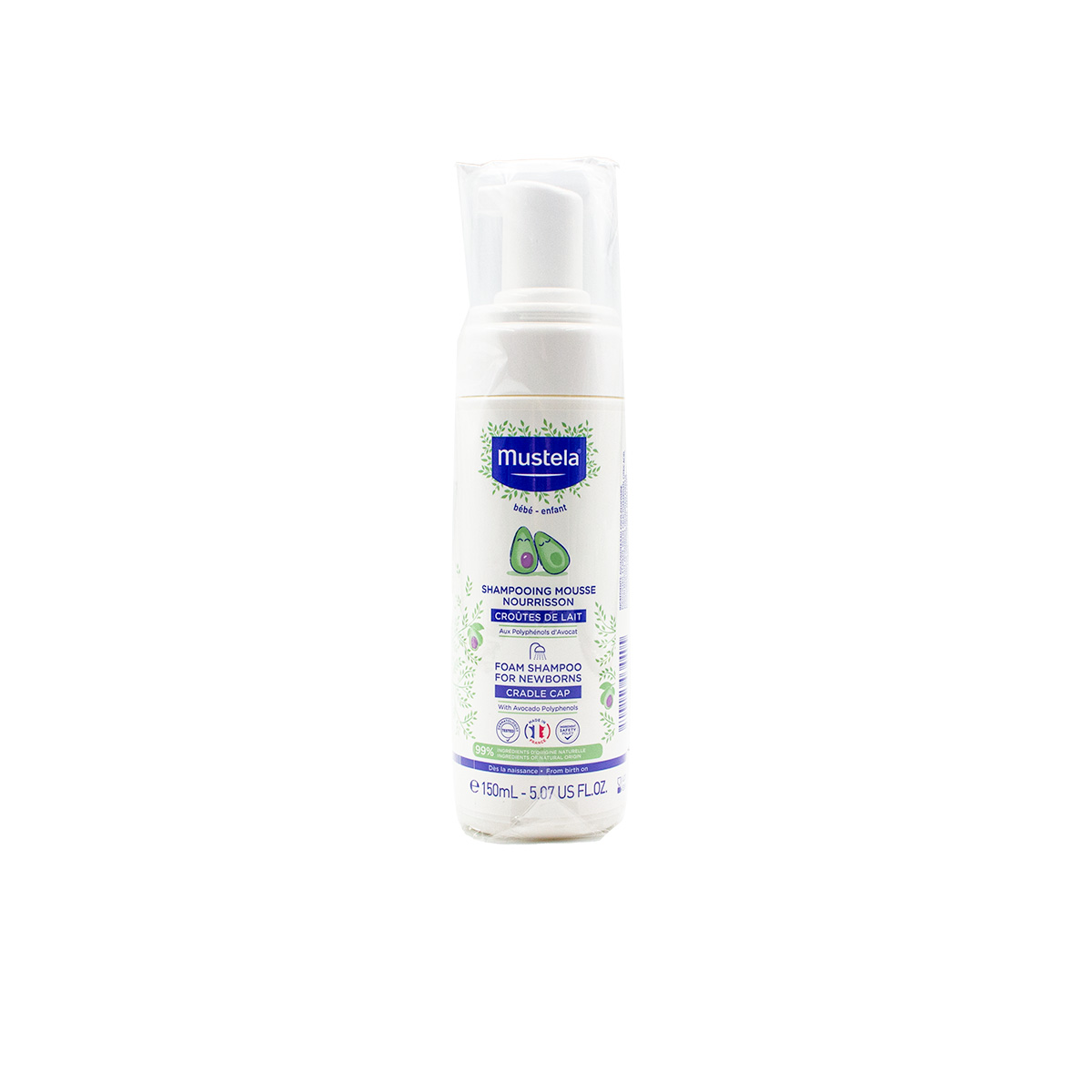Mustela Foam Shampoo For Newborns 150ml