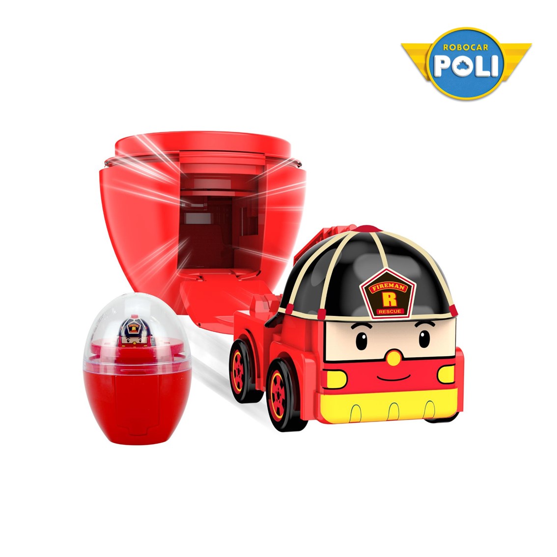 Robocar Poli - Egg Launcher Assortment - Roy