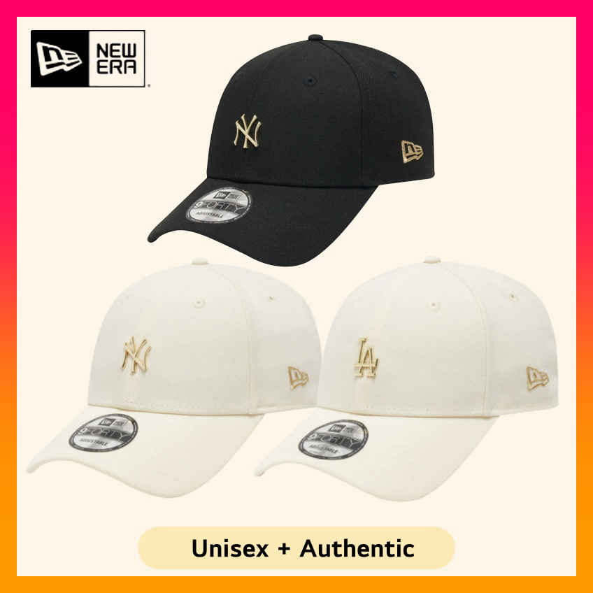 Newera Korea MLB Gold Mini Metal Ball Cap