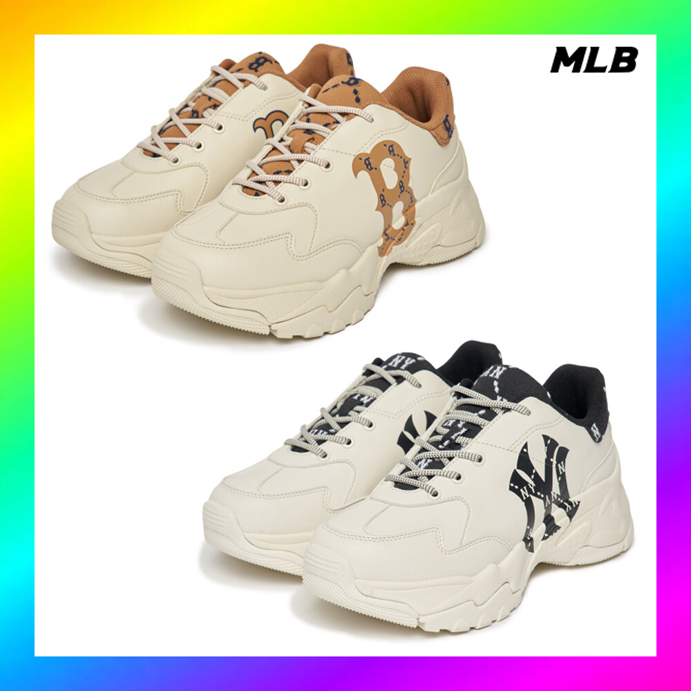 MLB Korea Unisex Sneakers Shoes Bigball Chunky DIA Monogram 2Colors aespa Wear