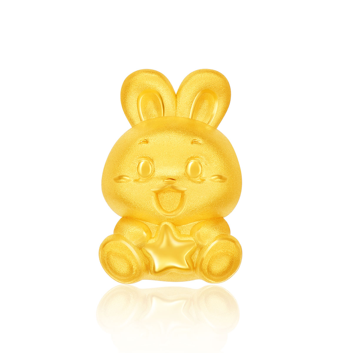 CHOW TAI FOOK 999 Pure Gold Charm - Zodiac Rabbit: R31015