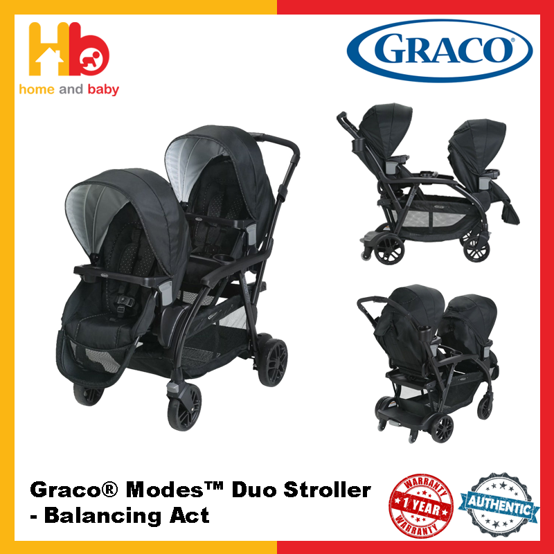 Graco® Modes™ Duo Stroller - Balancing Act (1 YEAR WARRANTY)