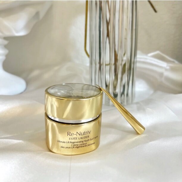 Estee Lauder Freeze-age Platinum-grade Essence Firming and Revitalizing Eye Cream 15ml Light  refreshing  moisturizing  fade fine lines