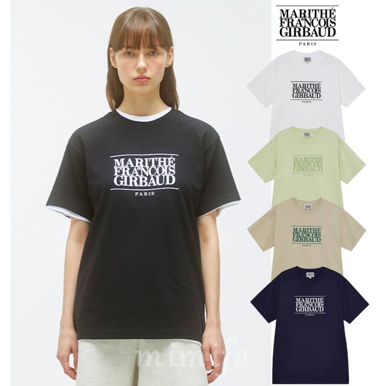 Tee Logo Classic Authentic 100％ ] Girbaud Francois [marithe