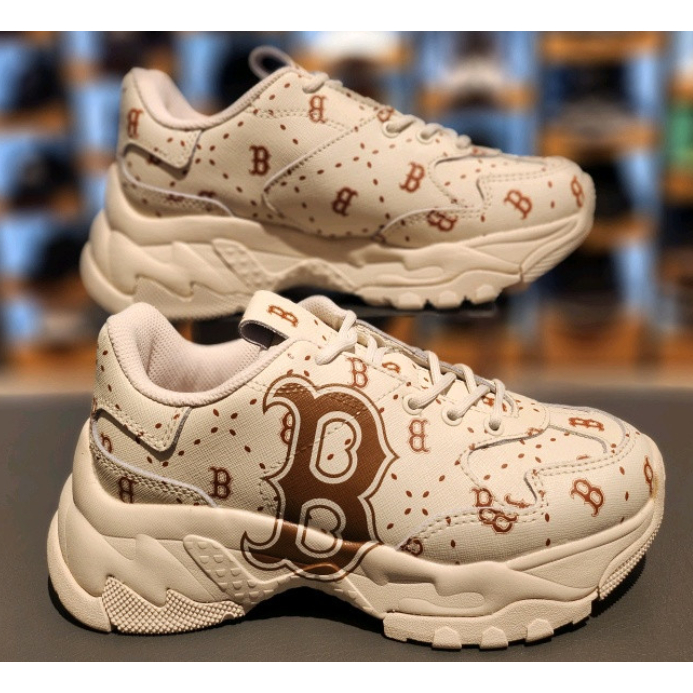 [MLB KOREA] 2023NEW Bigball CHUNKY Saffiano Dia Monogram Shoes Sneakers