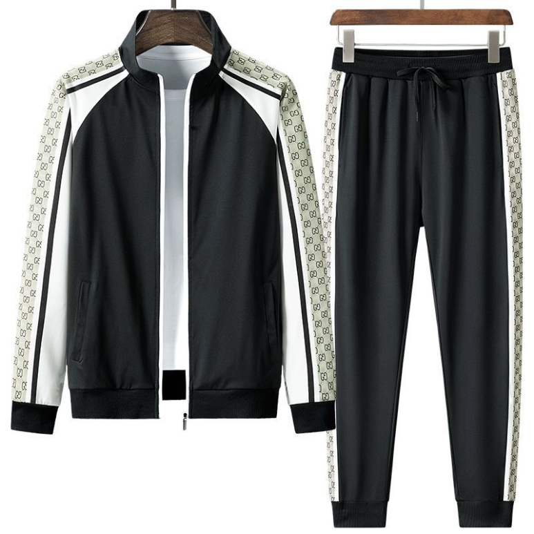 Gucci Men's Sport Suit Men's New Jacket Original Coat Sweatpants Two-Piece Set