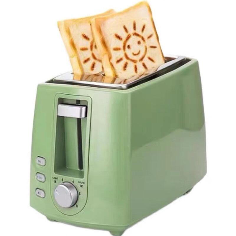 Bread Baking Oven Machine 6-Gear Adjustable Electric Toaster Household Automatic Breakfast Toast Sandwich Maker Reheat Ftion