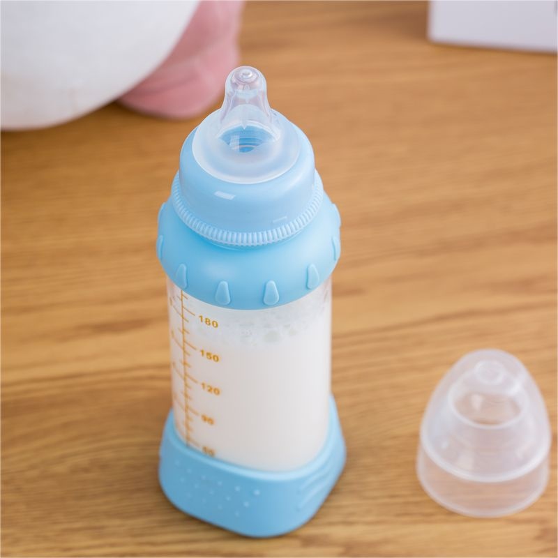 【Ready stock】 without bottle!!!Pacifier standard mouth baby silicone bottle scrub natural breast milk sense baby silicone pacifier mother and baby supplies