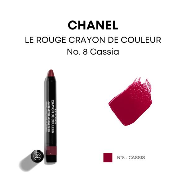 Chanel Le Rouge Crayon De Coleur No 8 Cassis 1.2g