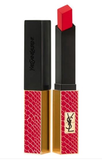 YVES SAINT LAURENT 2.2g/0.08oz The Slim Collector Leather Matte Lipstick (120 Take My Red Away)
