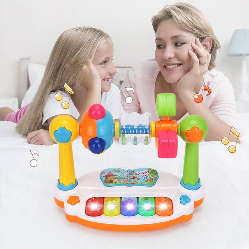 GROOVE Story 6 To 12 Months Baby Puzzle Toy Early Education Activity Electronic Organ Toy Musical Learning Infant Toys