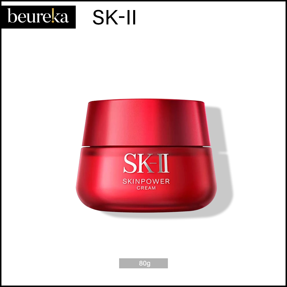 SKII SkinPower Cream 80g [New Formula] - Beureka [Moisturizer / Moisturizer / Cream | Anti-Aging | Pitera | Made in Japan]  [SK2 SK-II]