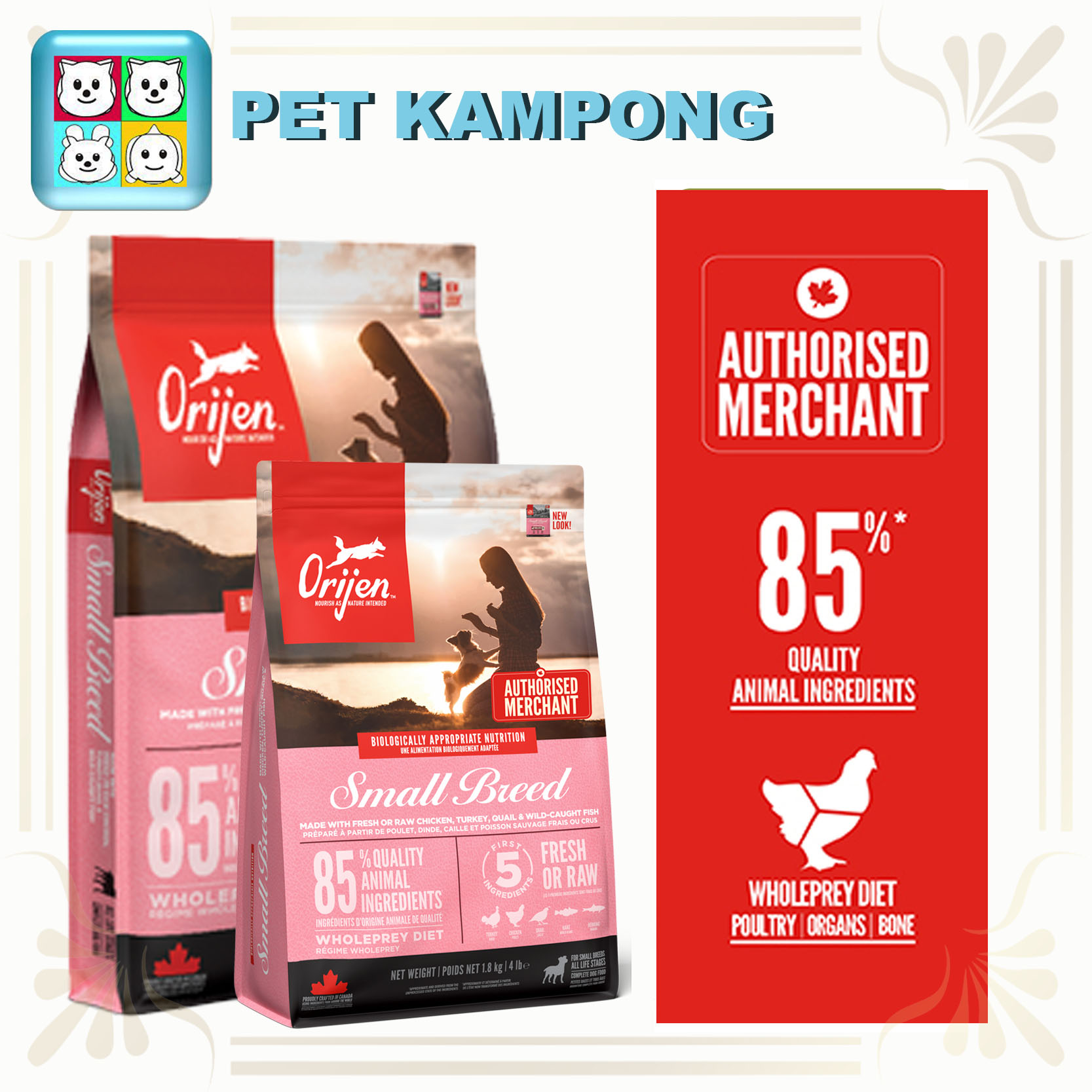 ORIJEN ADULT SMALL BREED