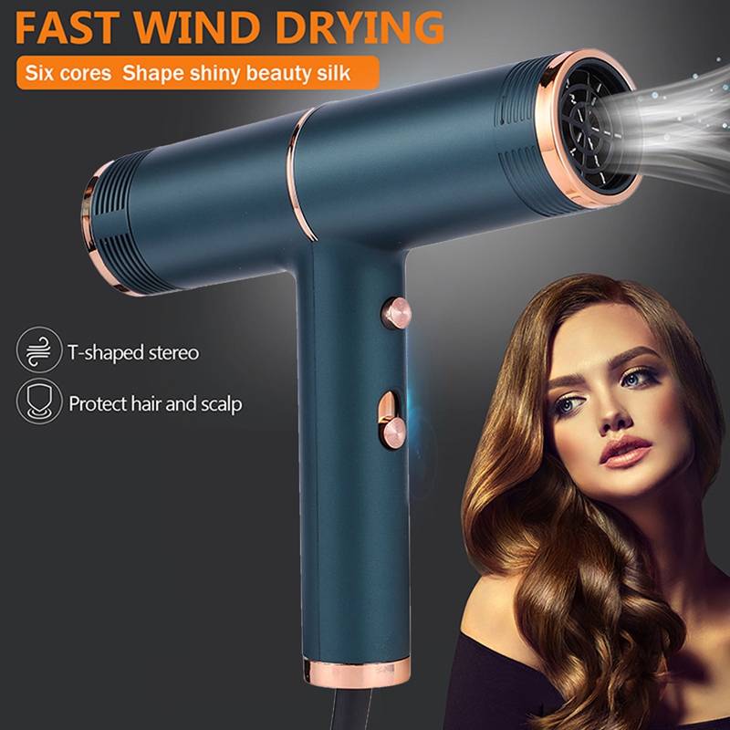 Professional Hair Dryer Negative Ionic Blow Dryer Hot&Cold Wind Salon Hair Styler Tool Hair Electric Blow