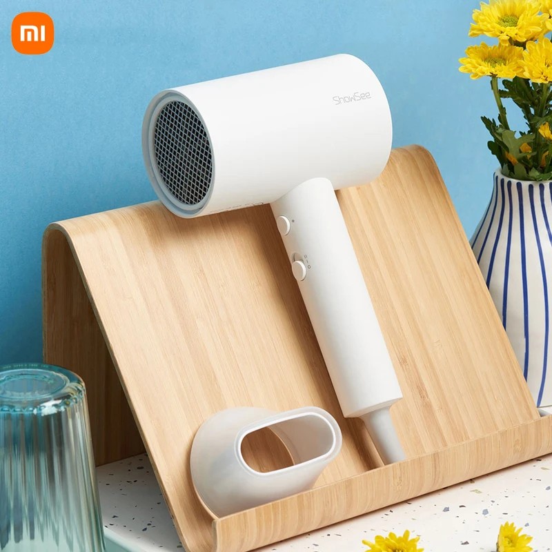 Original Xiaomi ShowSee A1-W Anion Hair Dryer Negative Ion hair care Professinal Quick Dry 1800W Portable Hairdryer