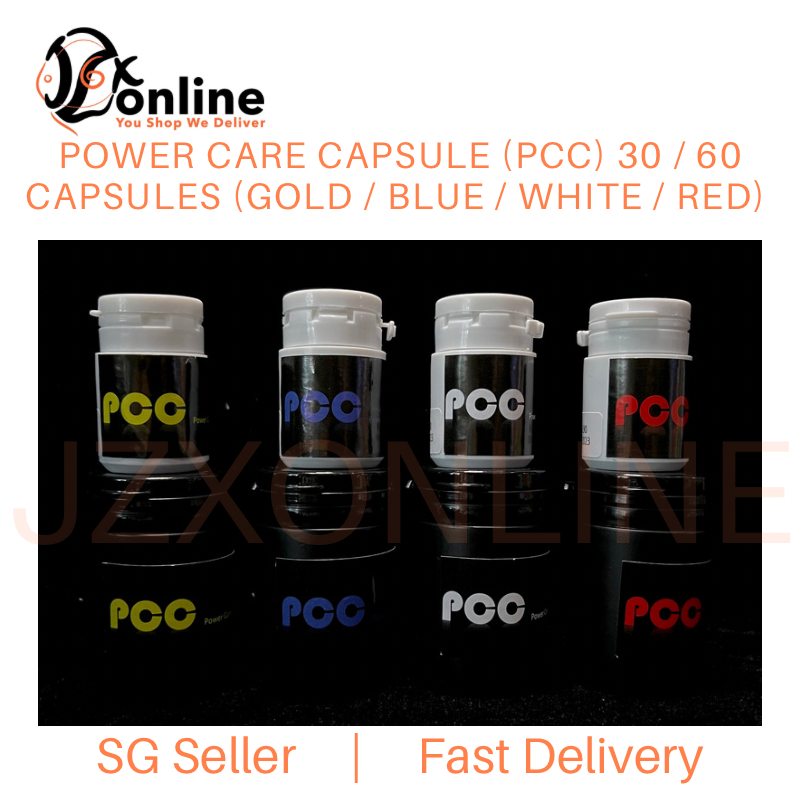 POWER CARE CAPSULE (PCC) - 30 / 60 Capsules (Gold / Blue / White / Red)