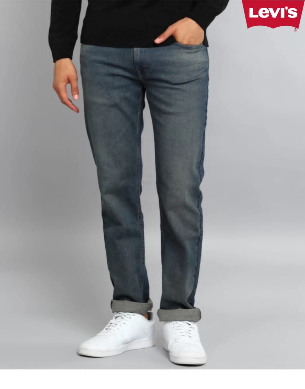 LEVI'S  #511 Men Slim Mid Rise Blue Jeans