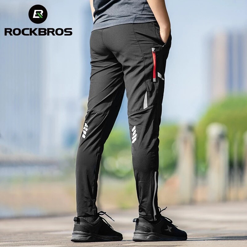 ROCKBROS Cycling Bicycle Sports Pants Multifunction Sportswear Bike Tights Cycling Pants Cycle Clothing Long Trousers(Asian Size)