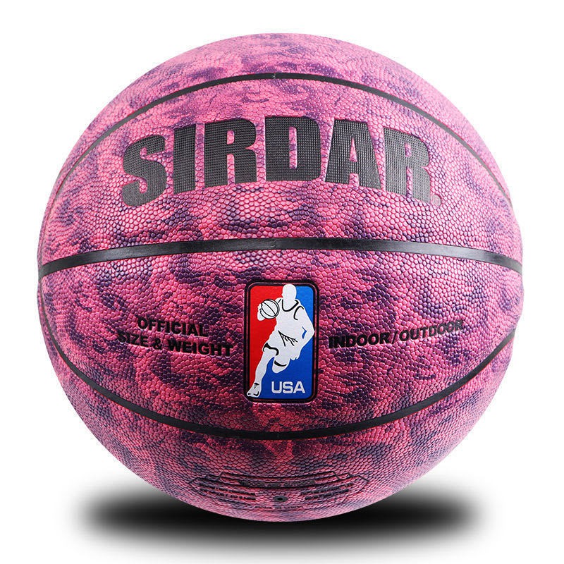 【篮球】basketball五年质保正品真皮手感篮球翻毛软皮7号5号成人学生水泥地超纤篮球 正品7号成人比赛专用篮球耐磨真皮手感中小学生儿童5室外训练蓝球